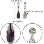 EVER FAITH Rhinestone Crystal Wedding Graceful Tear Drop Pierced Dangle Earrings EVER FAITH Rhinestone Crystal Wedding Graceful Tear Drop Pierced Dangle Earrings