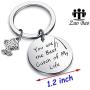Zuo Bao Fishing Lure Jewelry My Best Catch was You Fisherman Gifts Funny Keychain for Husband Boyfriend