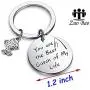 Zuo Bao Fishing Lure Jewelry My Best Catch was You Fisherman Gifts Funny Keychain for Husband Boyfriend