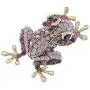 Alilang Czech Crystal Rhinestone Synthetic Emerald Golden Frog Fashion Jewelry Pin Brooch Alilang Czech Crystal Rhinestone Synthetic Emerald Golden Frog Fashion Jewelry Pin Brooch