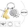 AKTAP Llama Keychain Coworker Keychain Alpaca Gift Llama Lover Gift Llama Chilling Lovers Jewelry Funny Animal Gift For Best Friend