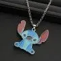 UJIMS Ohana Gift Ohana Hibiscus Flower Pendant Necklace Lilo Stitch Jewelry For Best Friends Family Member Gift UJIMS Ohana Gift Ohana Hibiscus Flower Pendant Necklace Lilo Stitch Jewelry For Best Friends Family Member Gift