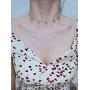 Joyiever Star Choker Necklace Star Necklace for Women,Dainty Star Necklace Choker for Teen Girls Gift