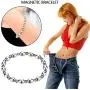 YZDKJ 2pc Fashion Healthy Care Weight Loss Anklet Magnet Bracelets for Foot Hematite Elastic Bracelet Pain Relief for Women Man (Color : Bracelet)