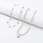 Tiande Womens Alloy Choker Necklace Thick Heavy Cuban Chunky Chain Punk Gothic Necklaces Bracelets Safety Pin Lock Necklace Tiande Womens Alloy Choker Necklace Thick Heavy Cuban Chunky Chain Punk Gothic Necklaces Bracelets Safety Pin Lock Necklace