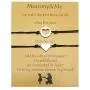 Binami Mother Daughter Bracelets Set for 2 Mommy and Me Heart Matching Bracelets Jewelry Gift for Mom Daughter Binami Mother Daughter Bracelets Set for 2 Mommy and Me Heart Matching Bracelets Jewelry Gift for Mom Daughter