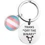 MAOFAED Transgender Pride Gift Transgender Gift Trans Off The Binary LGBT Trans Gift LGBTQ Transgender Jewelry MAOFAED Transgender Pride Gift Transgender Gift Trans Off The Binary LGBT Trans Gift LGBTQ Transgender Jewelry