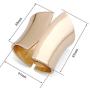 Gold Plating Polished-finish Chunky Bangle Cuff Bracelet for Women Girls Gold Statement Bangle Fashion Bracelet Jewelry