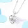 Ccino Silver Jewelry Set for Women, 925 Sterling Silver Stud Earrings, Silver Love Pendant Necklace with White/Purple/Blue Cubic Zirconia for Girlfriend Mother, Best Gift, Come with Jewelry Box Ccino Silver Jewelry Set for Women, 925 Sterling Silver Stud Earrings, Silver Love Pendant Necklace with White/Purple/Blue Cubic Zirconia for Girlfriend Mother, Best Gift, Come with Jewelry Box