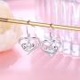 Yearace 925 Sterling Silver Animal Jewelry Sea Otter Dangle Earrings for Women Teen Girls
