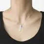 MyNameNecklace Personalized Sterling Silver 925 Graduation Charms Necklace with Dangle Birthstone- 2020 Graduation Jewelry Gift for Her