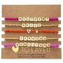RACHEL Rachel Roy Multi Layer Stretch Bracelets for Women Fashion Jewelry