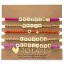 RACHEL Rachel Roy Multi Layer Stretch Bracelets for Women Fashion Jewelry