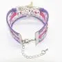 HCChanshi Flamingo Bracelet Jewelry Infinity Love Cute Flamingo Gifts Flamingo Jewelry Bracelet Gifts for Women, Girls, Men, Boys, Flamingo Party Supplies