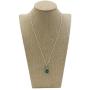 Polmart H3-Y Necklace Bust, Yellow Linen, 11 ⅞”