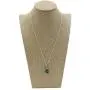 Polmart H3-Y Necklace Bust, Yellow Linen, 11 ⅞”