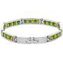 In Season Jewelry Stainless Steel Link Wristband Inside Babalawo Unisex Santeria Orula Bracelet