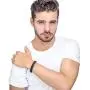 Jstyle Braided Leather Bracelets for Men Bangle Bracelets Fashion Magnetic Clasp 7.5-8.5 Inch