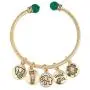 LUX ACCESSORIES Good Luck Charm Bangle Bracelet LUX ACCESSORIES Good Luck Charm Bangle Bracelet