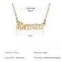 Modyle 18K Gold Plated Constellation Zodiac Necklaces Jewelry for Women Antique Style Designed Letter Taurus Aries Necklaces Modyle 18K Gold Plated Constellation Zodiac Necklaces Jewelry for Women Antique Style Designed Letter Taurus Aries Necklaces