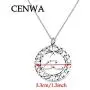 CENWA Outlander Inspired Jewelry Celtic Knot Cross Pendant Necklace Outlander Claire Fraser Necklace Sassenach Scottish Outlander Gift