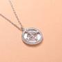 Compass Necklace for Women Teen Girls 925 Sterling Silver Vintage Nautical Travel Compass Pendant Necklace Jewelry Back to School Gifts
