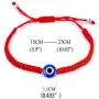 kelistom 6 Pieces Evil Eye/Hamsa Hand Kabbalah String Bracelets for Women Men Boys Girls, Handmade Red Black Blue Braided String Bracelets, Amulet Bracelet for Protection and Good Luck kelistom 6 Pieces Evil Eye/Hamsa Hand Kabbalah String Bracelets for Women Men Boys Girls, Handmade Red Black Blue Braided String Bracelets, Amulet Bracelet for Protection and Good Luck