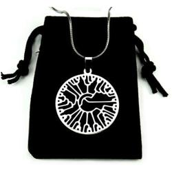 Phylogenetic Tree Necklace, 20'' Chain, Pure 304 Stainless Steel, Evolutionary Biology Tree of Life Ancestry Origin Jewelry