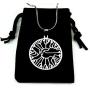 Phylogenetic Tree Necklace, 20'' Chain, Pure 304 Stainless Steel, Evolutionary Biology Tree of Life Ancestry Origin Jewelry