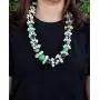 Hawaiian Leis Kukui Nut Beads Necklaces with Cowrie Shell for Men and Women 28'' Adjustable Assorted Color Lei