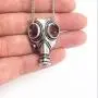 jewelry world Mask Necklace Apocalypse Steampunk Doctor WHO Themed hollow face mask pendant chain necklace for women men jewelry world Mask Necklace Apocalypse Steampunk Doctor WHO Themed hollow face mask pendant chain necklace for women men