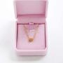 Tiny Heart Initial Gold Necklace Personalized 26 Letters Pendant Necklace Gifts for Women Girls