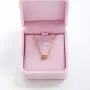 Tiny Heart Initial Gold Necklace Personalized 26 Letters Pendant Necklace Gifts for Women Girls