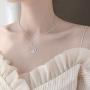 Sister Necklace S925 Sterling Silver Moon Star Pendant Necklace Friendship Best Friends Jewelry Gifts for Women