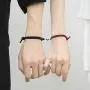 HICOSKY Magnetic Couple Bracelets Set Vows of Eternal Love Jewelry Gifts for Women Men Lover
