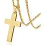 KRKC&CO Cross Pendant, Mens Necklace, Hip Hop Pendant with 3mm 24'' Cuban Chain, Hip Hop Jewelry Street-wear Urban Style for Men KRKC&CO Cross Pendant, Mens Necklace, Hip Hop Pendant with 3mm 24'' Cuban Chain, Hip Hop Jewelry Street-wear Urban Style for Men