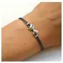Olbye Cat Bracelet Black Hemp Bracelet Personalize Hand Chain Jewelry Cat Lover Gift for Women and Teen Girls