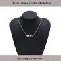 VLINRAS Best Friends Necklace for 3, Sister Bracelet for 3 BFF Matching Heart Pendant Long Distance Friendship Jewelry Birthday Gift