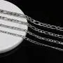 MEMGIFT Stainless Steel 16 Inches to 28 Inches Figaro Chain Necklace Width 3MM 4MM 5MM 6MM Simple Figaro Link Chain for Men Women Teen Girls Boys Best Friend Sister Fashion Jewelry MEMGIFT Stainless Steel 16 Inches to 28 Inches Figaro Chain Necklace Width 3MM 4MM 5MM 6MM Simple Figaro Link Chain for Men Women Teen Girls Boys Best Friend Sister Fashion Jewelry