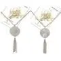 SEVENSTONE 3PCS Long Pendant Necklaces for Women Knot Disk Circle Tassel Statement Sweater Necklace Set SEVENSTONE 3PCS Long Pendant Necklaces for Women Knot Disk Circle Tassel Statement Sweater Necklace Set