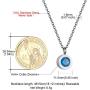GoldChic Jewelry 7pcs Interchangeable Bezel-Set Necklace for Women Girl Gift Jewelry,Cubic Zirconia Necklace, Bezel Necklace with Gift Box