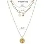 salamra Multilayered Women Long Necklace with Pendant Dainty Gold Plated Necklace for Women Girls Personalized Jewelry salamra Multilayered Women Long Necklace with Pendant Dainty Gold Plated Necklace for Women Girls Personalized Jewelry