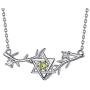 Besilver Ankh Cross Eye of Horus Necklace for Women 925 Sterling Silver Celtic Moon Brand Star of David Pendant Necklace Faith Amulet Jewelry