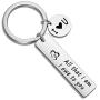 Mom jewelry All That I am I Own to You Mom Keychain Appreciation Keychain Mothers Day Gift Birthday Gift Thank You Gifts for Mom from Daughter Son (own to you KR)