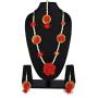 Efulgenz Indian Flower Gota Patti Jewelry Set for Haldi Mehandi Baby Shower Wedding Women Girls