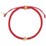 Karma and Luck - Sacred Sounds Red String OM Charm Bracelet
