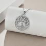 ONEFINITY Tree of Life Necklace Sterling Silver Star of David Tree of Life Pendant Necklace Tree of Life Jewelry for Women Gifts