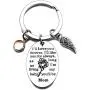Daughter Son Gifts Keychain from Mom Dad- Birthday Christmas Day Present to Teen Girls- I Will Love You Forever -Family Pendant Charm Mothers Day Wedding for Mama Gifts Graduation