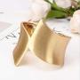 Wide Grooved Crystal Cuff Hinge Bangle Metal Shiny Punk Bracelet Great Polished Fashion Statement Bangles Gold Smooth Bangle Bracelet for Women Girls Fashion Jewelry