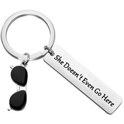 Zuo Bao Mean Girl Movie Lover Gift Mean Girls Keychain She Doesnt Even Go Here Jewelry Mean Girls 2 Gift Halloween Bridal Shower Gift